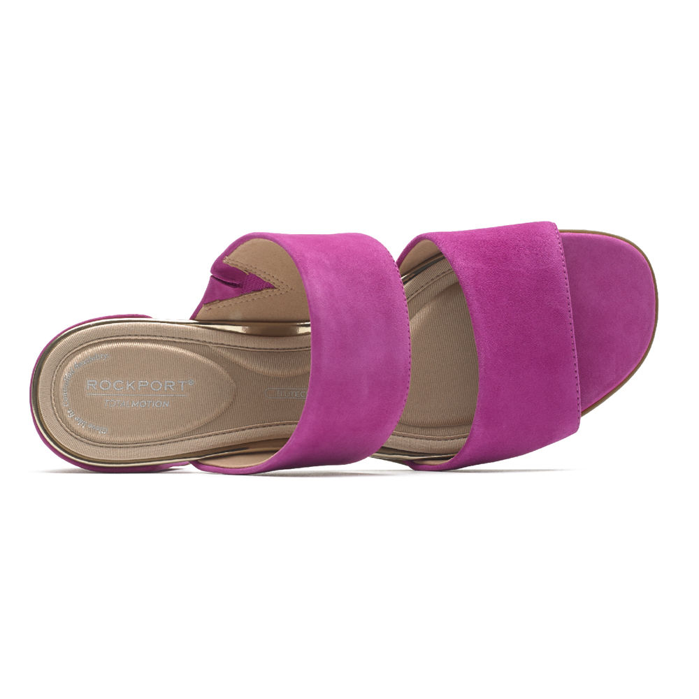 Rockport Badesandaler Dame Rosa - Total Motion Alaina Double Band - RZXQ31270